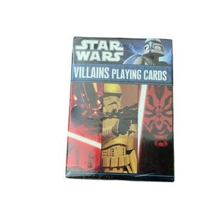 Star Wars Villains Playing Cards 2011 New